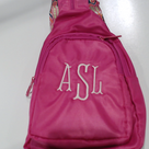 BLOOPER ACCESSORY: Personalized Sling Backpack