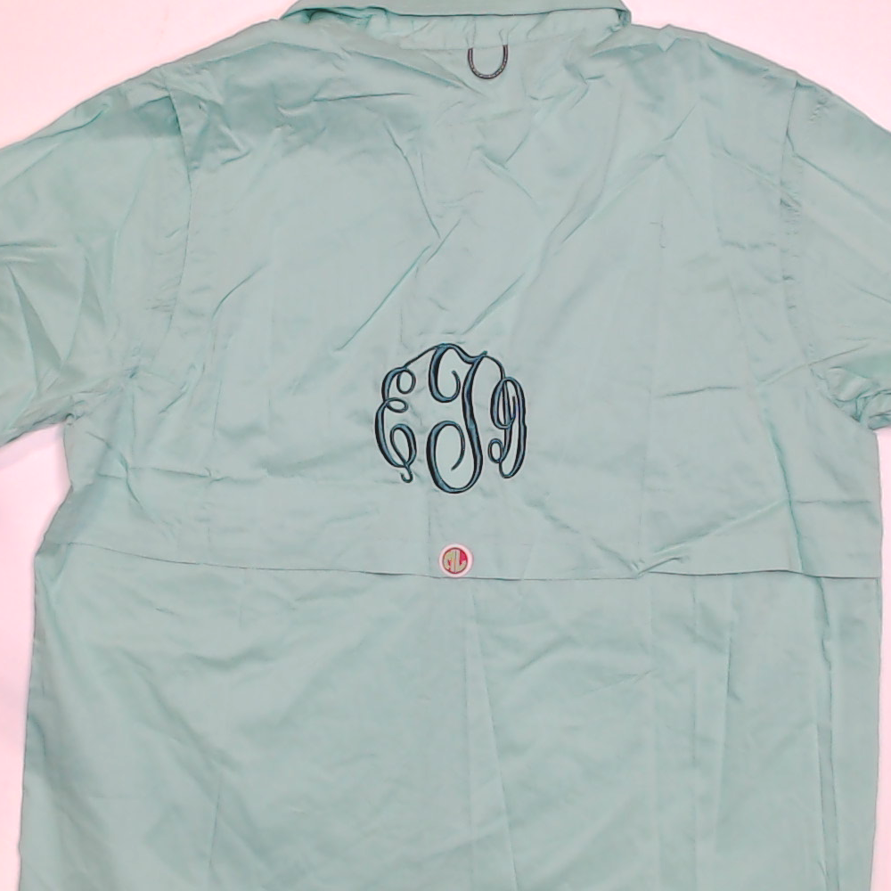 BLOOPER CLOTHING: Monogrammed Fishing Shirt