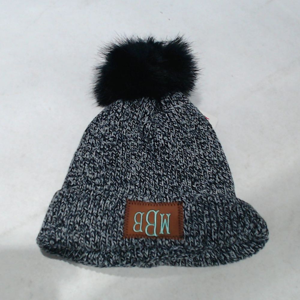 BLOOPER ACCESSORY: Monogrammed Beanie