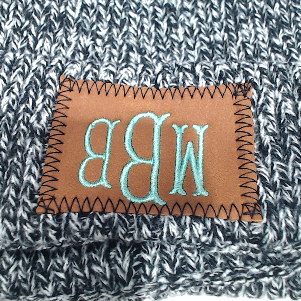 BLOOPER ACCESSORY: Monogrammed Beanie