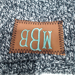 BLOOPER ACCESSORY: Monogrammed Beanie
