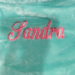 BLOOPER CLOTHING: Monogrammed Oversized Blanket Hoodie