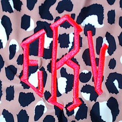 BLOOPER KIDS: Monogrammed Kids Ruffle Tankini