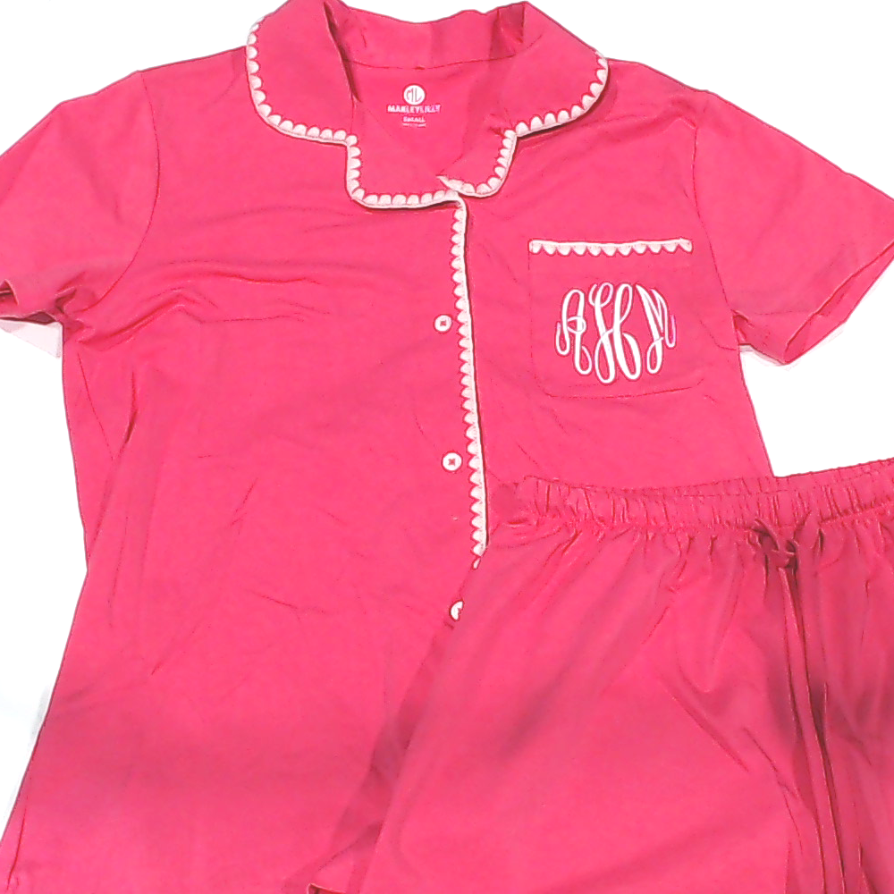 BLOOPER CLOTHING: Monogrammed Classic Sleep Set