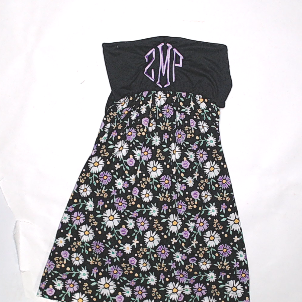 BLOOPER SWIM: Monogrammed Beach Cover Up