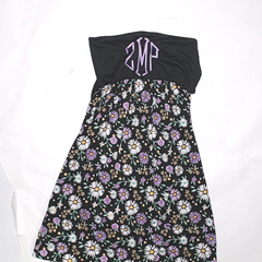 BLOOPER SWIM: Monogrammed Beach Cover Up