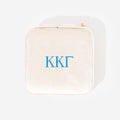 kappa kappa gamma velvet travel jewelry case