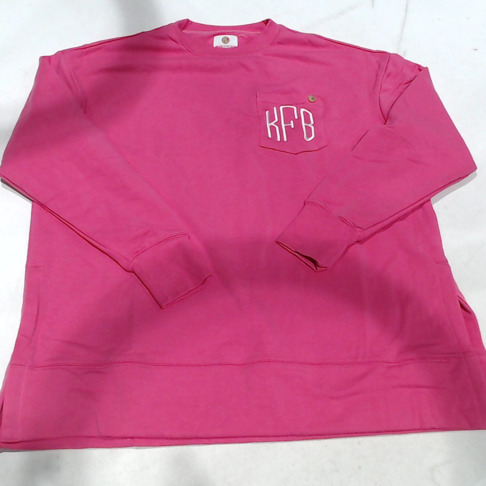 BLOOPER CLOTHING: Monogrammed Crewneck Sweatshirt