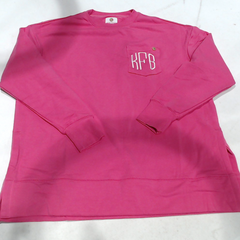BLOOPER CLOTHING: Monogrammed Crewneck Sweatshirt