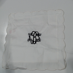 BLOOPER ACCESSORY: Monogrammed Pillow Sham