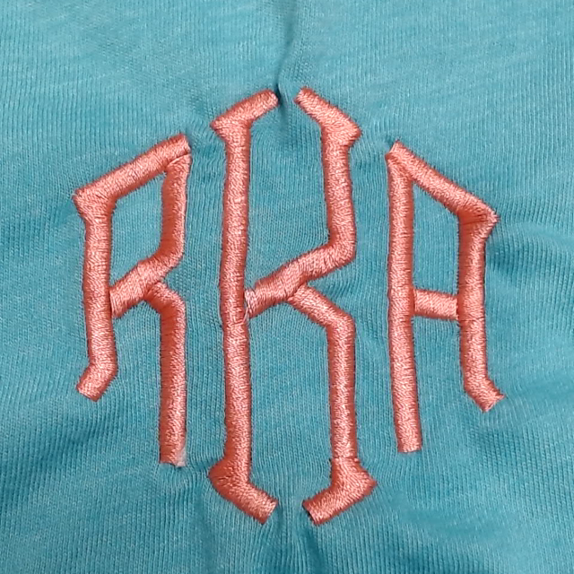 BLOOPER CLOTHING: Monogrammed Scalloped Tank Top