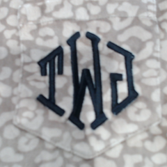 BLOOPER: Monogrammed Softspun Lounge Top