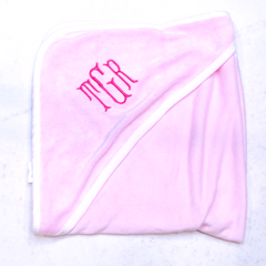 BLOOPER KIDS: Monogrammed Baby Hooded Bath Towel