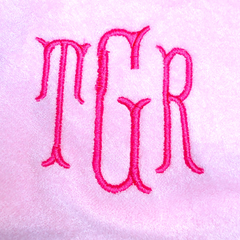 BLOOPER KIDS: Monogrammed Baby Hooded Bath Towel