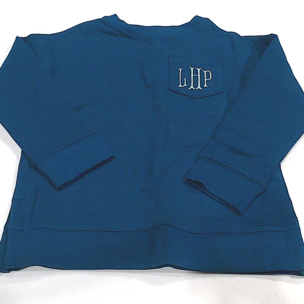 BLOOPER KIDS: Monogrammed Kids Crewneck Sweatshirt