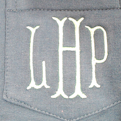 BLOOPER KIDS: Monogrammed Kids Crewneck Sweatshirt