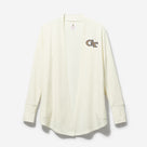 Georgia Tech Yellow Jackets Sweatshirt Cardigan in Ivory | Ivory
