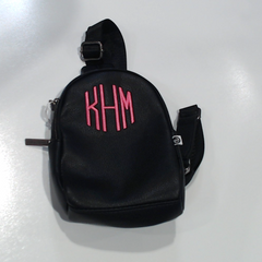 BLOOPER BAG: Monogrammed Sling Bag