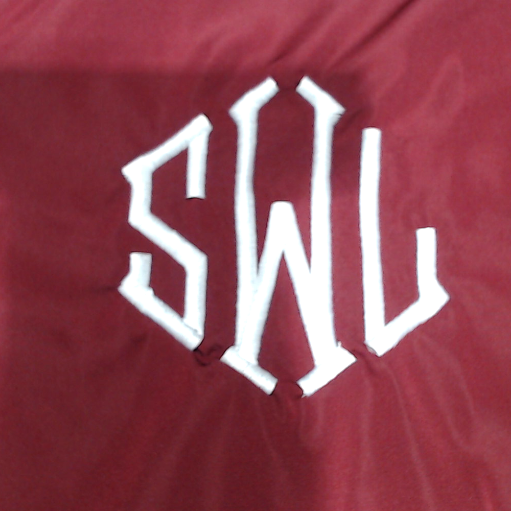 BLOOPER CLOTHING: Monogrammed Pullover Rain Jacket