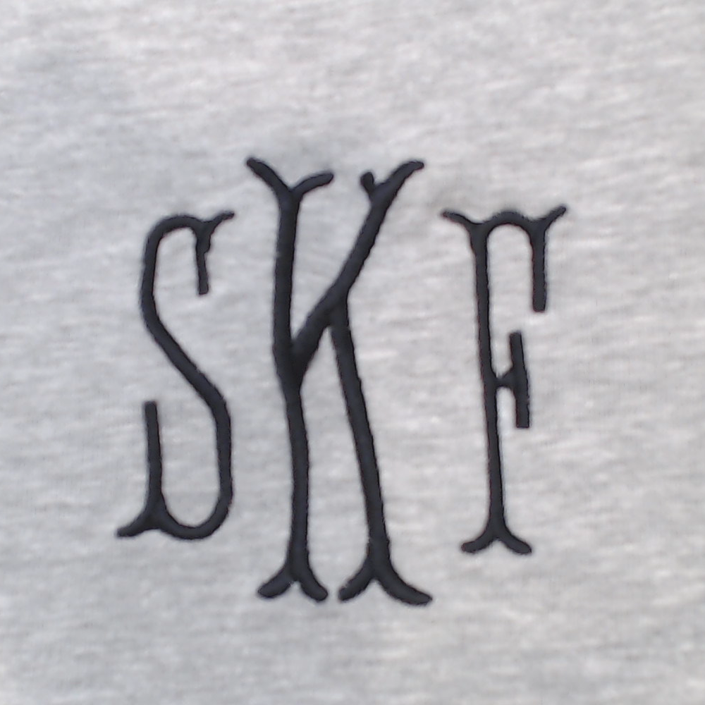 BLOOPER CLOTHING: Monogrammed Oversized Tunic