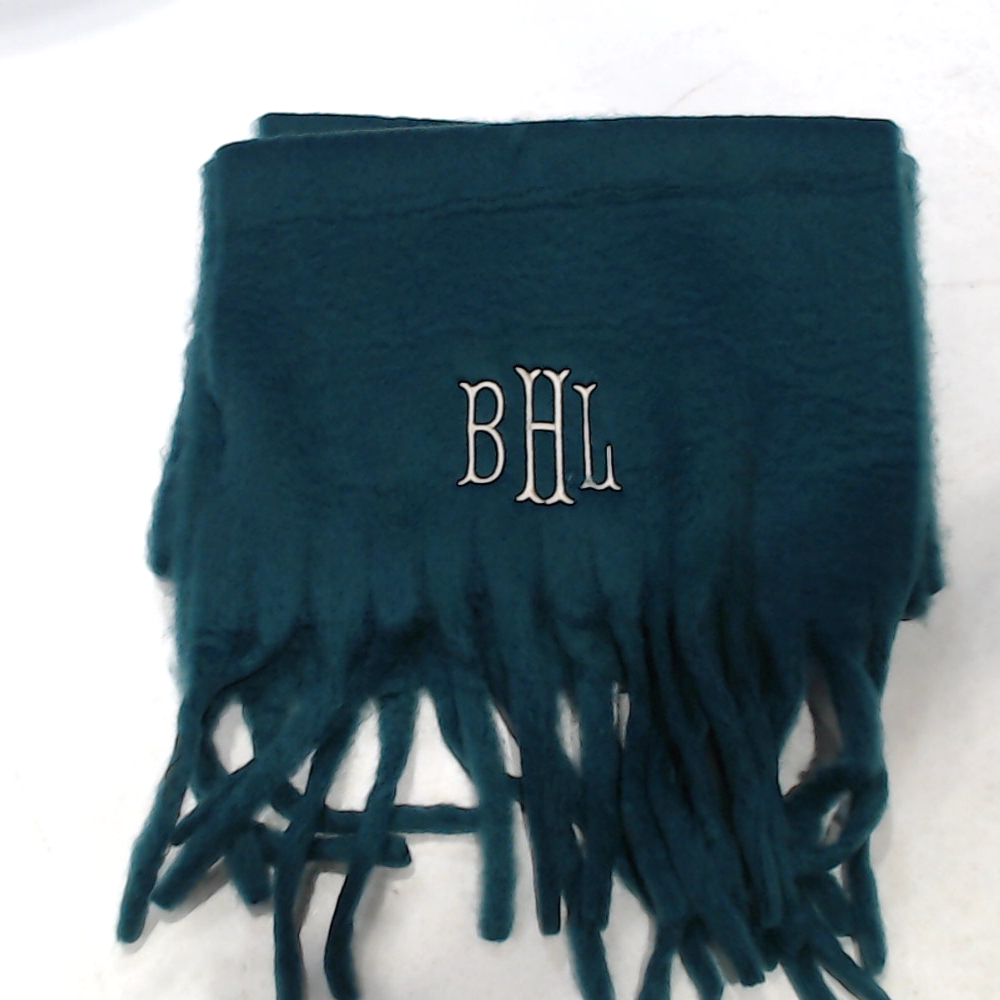 BLOOPER ACCESSORY: Monogrammed Oversized Scarf