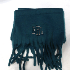 BLOOPER ACCESSORY: Monogrammed Oversized Scarf