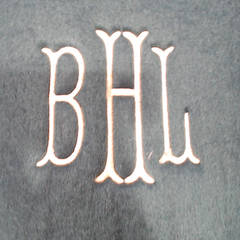 BLOOPER ACCESSORY: Monogrammed Oversized Scarf