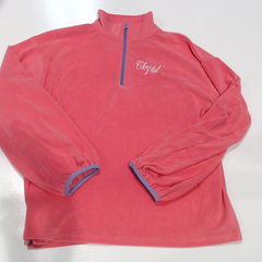 BLOOPER CLOTHING: Monogrammed Puff Sleeve Fleece Pullover