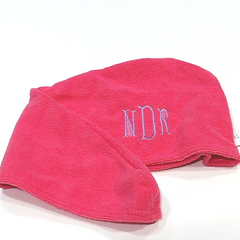 BLOOPER ACCESSORY: Monogrammed Hair Towel Wrap