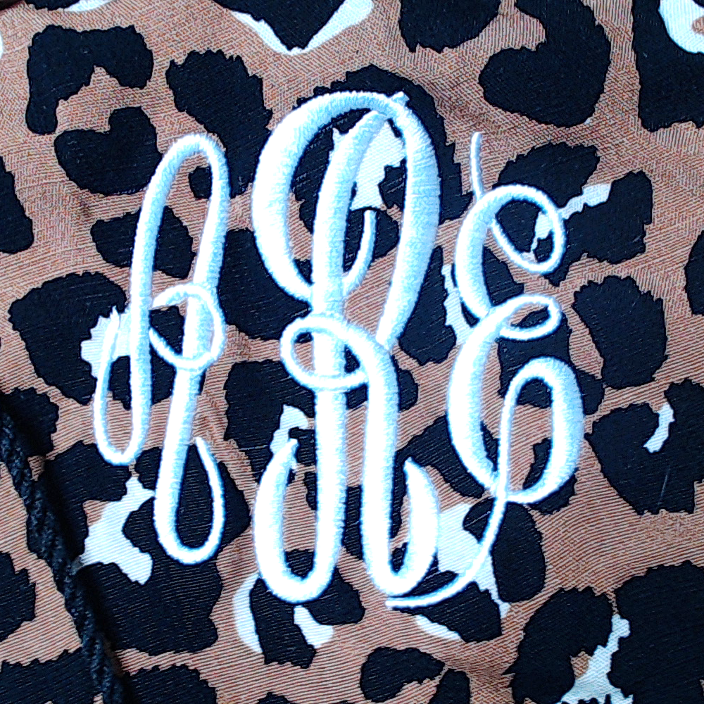 BLOOPER SWIM: Monogrammed Cover Up