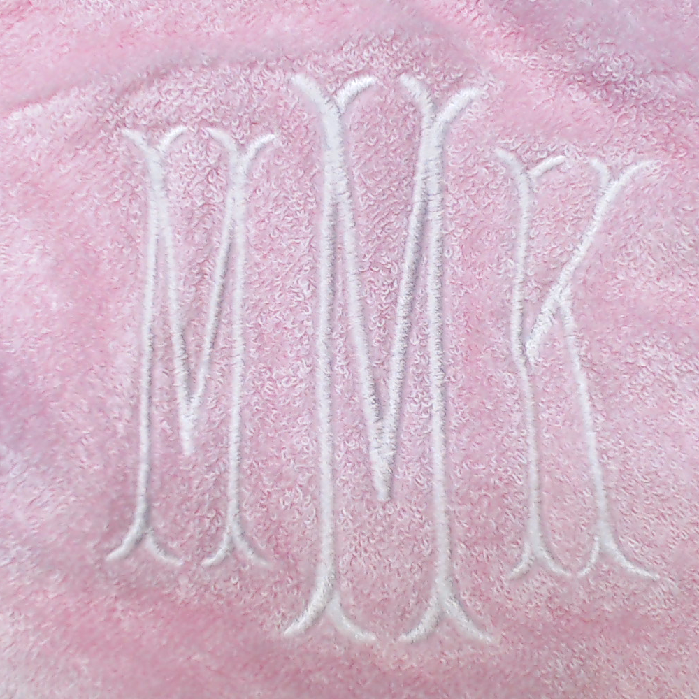 BLOOPER KIDS: Monogrammed Baby Hooded Bath Towel