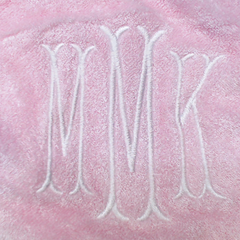 BLOOPER KIDS: Monogrammed Baby Hooded Bath Towel