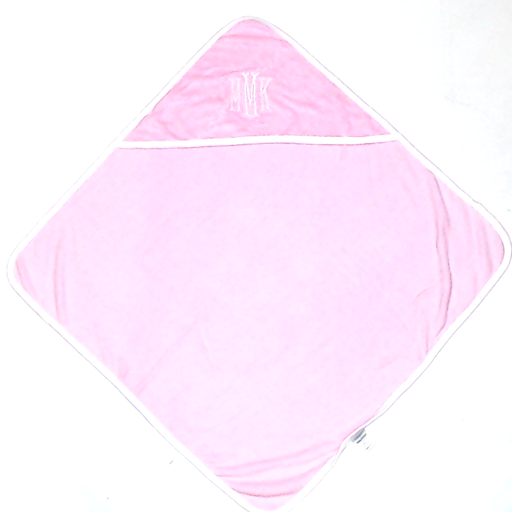 BLOOPER KIDS: Monogrammed Baby Hooded Bath Towel