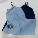 BLOOPER SWIM: Monogrammed Ruched Tankini