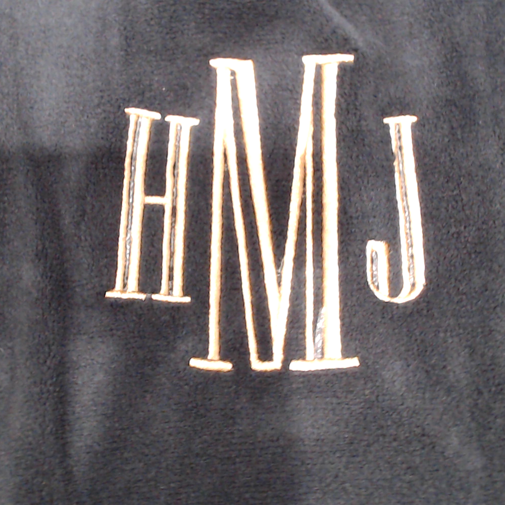 BLOOPER CLOTHING: Monogrammed Leopard Piped Pullover Sweatshirt