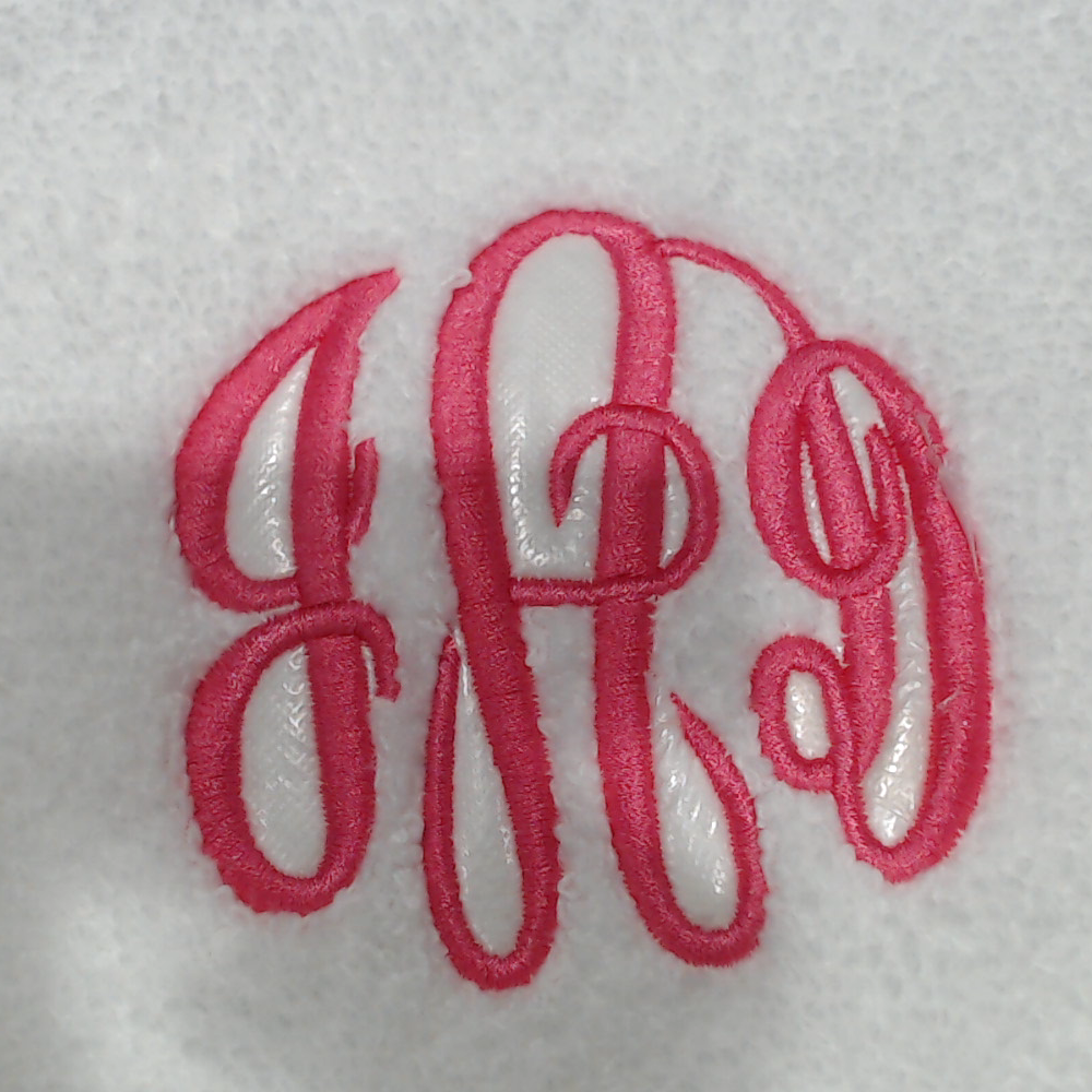 BLOOPER ACCESSORY: Monogrammed Bath Towel