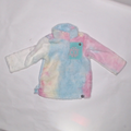 BLOOPER KIDS: Monogrammed Kids Tie Dye Sherpa Pullover