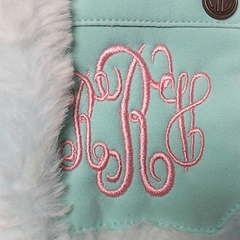 BLOOPER KIDS: Monogrammed Kids Tie Dye Sherpa Pullover