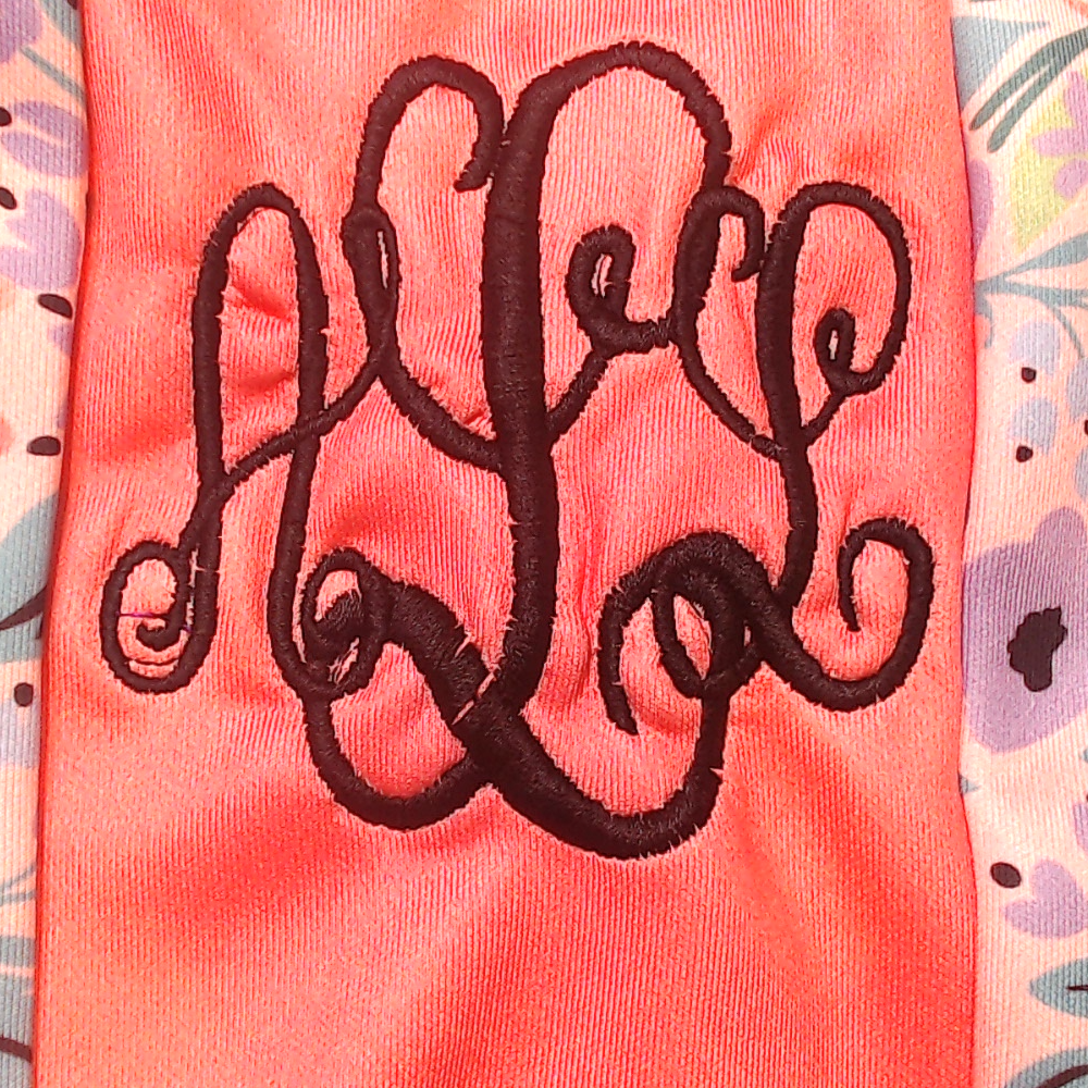BLOOPER ACCESSORY: Monogrammed Luggage Cover