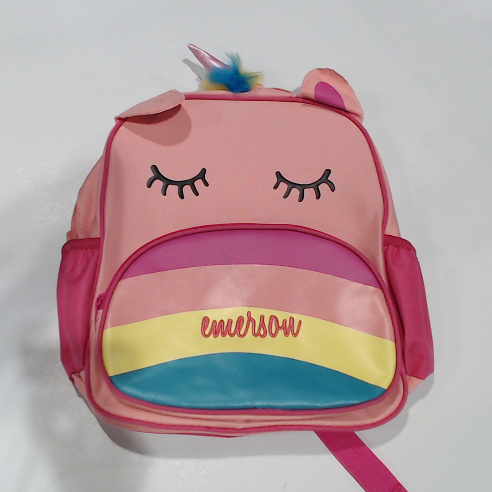 BLOOPER KIDS: Monogrammed Preschool Backpack
