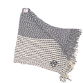 BLOOPER CLOTHING: Monogrammed Striped Chenille Poncho