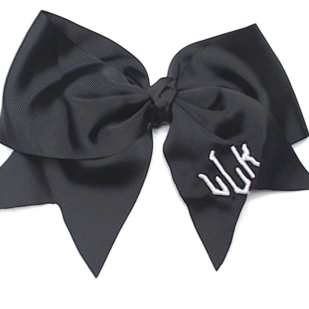 BLOOPER KIDS: Monogrammed Girls Hair Bow