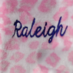 BLOOPER KIDS: Monogrammed Kids Blanket Hoodie