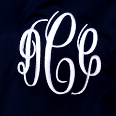 BLOOPER CLOTHING: Monogrammed Quarter Zip Dress