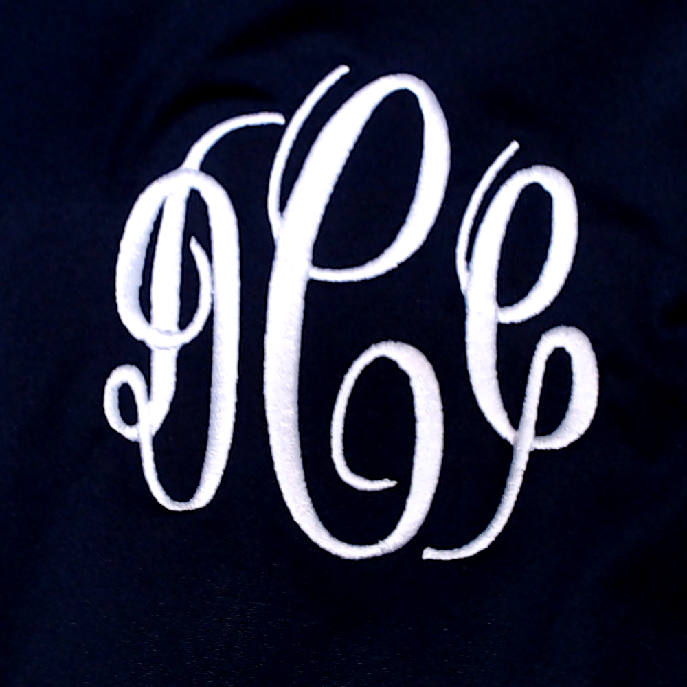 BLOOPER CLOTHING: Monogrammed Quarter Zip Dress