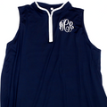BLOOPER CLOTHING: Monogrammed Quarter Zip Dress
