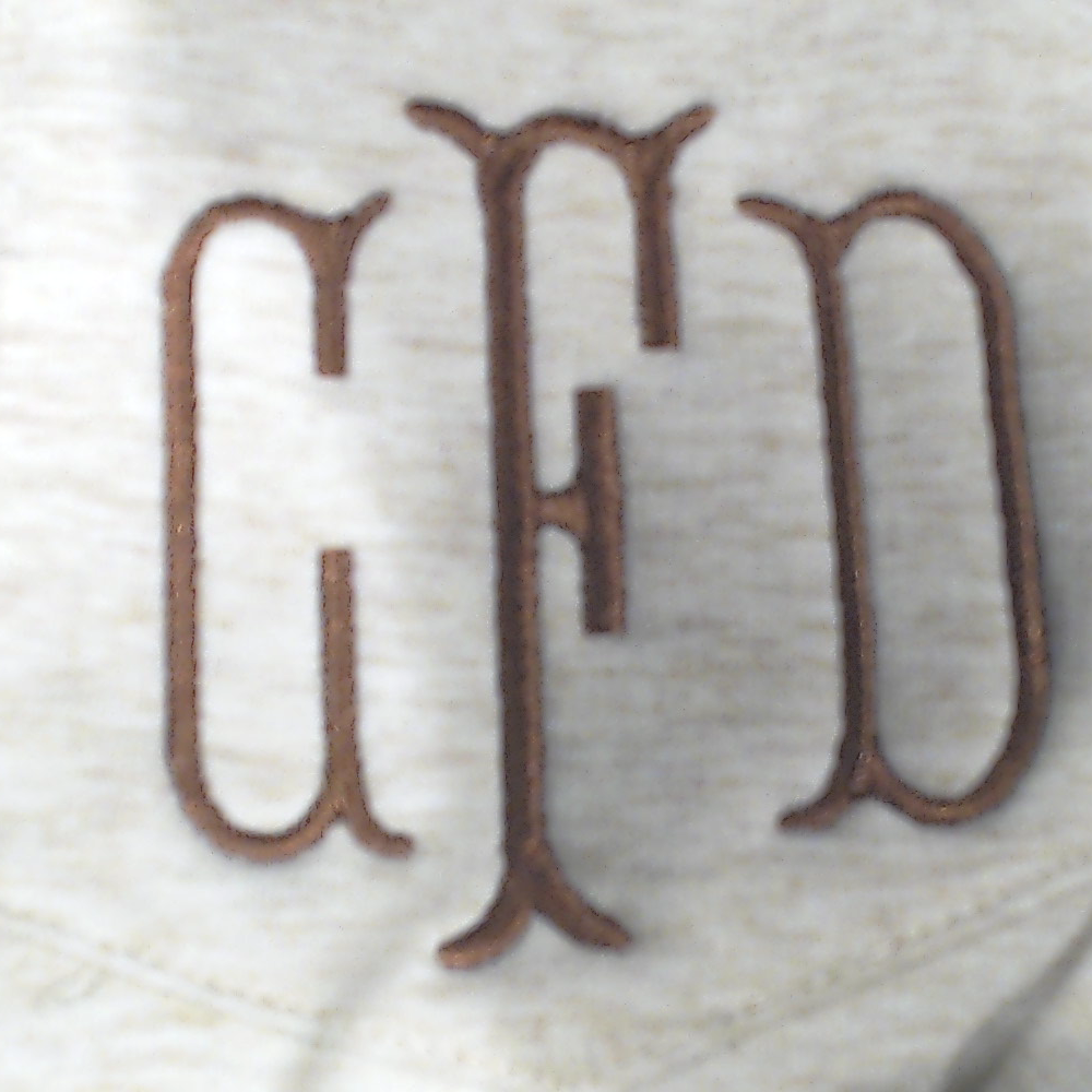 BLOOPER CLOTHING: Monogrammed Crewneck Sweatshirt