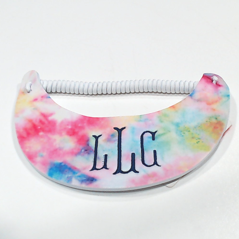 BLOOPER ACCESSORY: Monogrammed Sun Visor