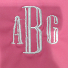 BLOOPER KIDS: Monogrammed Girls Scallop Dress