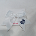 BLOOPER KIDS: Monogrammed Girls Hair Bow